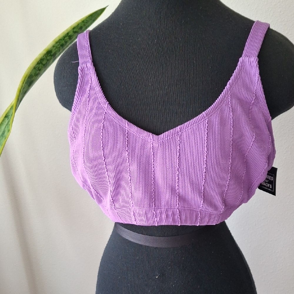 Salt + Cove Purple Bikini Top - Picture 2 of 8